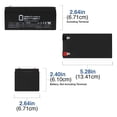 thumbnail image 2 of 12V 3AH SLA Replacement Battery for Evita XL, Ventilator Internal Draeger, 2 of 6