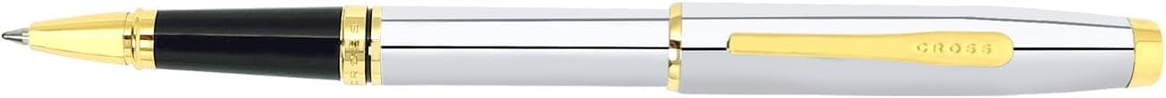 Cross Coventry Polished Chrome with Gold-Tone Rollerball Pen