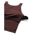 thumbnail image 5 of Top Deportivo CRZ YOGA Butterluxe Cuello Alto y Espalda en U Taupe XXS, 5 of 5