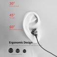 thumbnail image 4 of HE05 Pro Magnet Auriculares Inalámbricos Bluetooth Auriculares Deportivos con Banda para El Cuello - Negro, 4 of 8