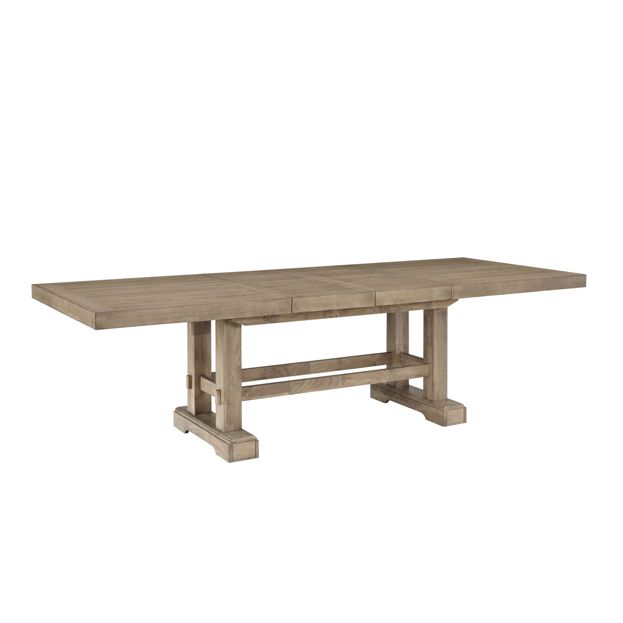 Steve Silver Napa Extandable Weathered Sand Dining Table with Two Leaves