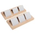thumbnail image 5 of Here's a polished product description for your **3pcs Wooden Earring Holder Stand**:\n\n \n\n**3PCS Wooden Earring Holder Stands – Elegant Jewelry, 5 of 5
