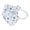 White, variant on 10Pcs Cute Print Disposable Face Masks 3-Ply Breathable Filter Comfortable Earloop Masks for Daily Use(White-14.5x9cm)
