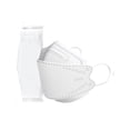 thumbnail image 2 of 20 Pcs Face Mask Adult Plus Size Breathable Comfortable Adult 3D Masks Fish Type White, 2 of 2