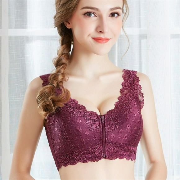 Limited Time Deals! Sex Things For Couples Kinky Deep V Zipper With Beautiful Back And Sexy Lace Without Steel Ring Lingerie