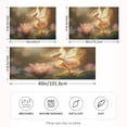 thumbnail image 4 of Dailycode Satin Pillow Case Standard Silk Pillow Cover for Hair and Skin Envelope Closure Fairy Flying over Flowers 20"x26", 4 of 9
