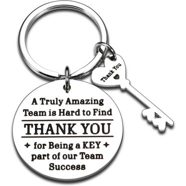 Thank You Gifts for Coworker Colleagues Women Men Christmas Birthday Employee Appreciation Gift Keychain for Leader Mentor Team Staff Friends Retirement Farewell Goodbye Leaving Gift