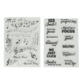 thumbnail image 1 of Rubber , Washable Reusable TPR Material Transparent   For Photo Albums For Greeting Cards For Diaries, 1 of 8
