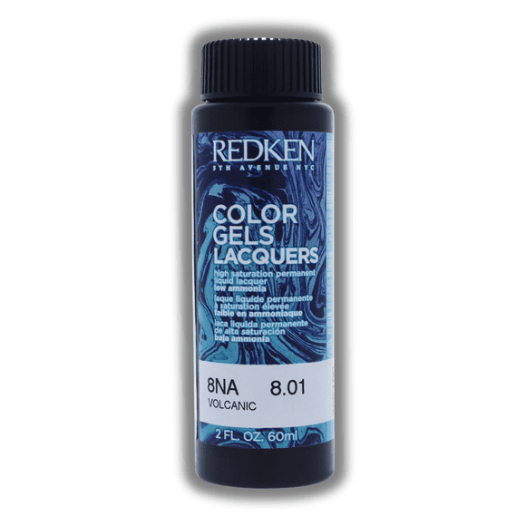 Color de cabello Redken Color Gel Lacquers 8NA (8.01) Volcanic