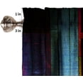 thumbnail image 6 of Colorful Painted Wood Valances Curtains Plank Rustic Farmhouse Wooden Vintage Barn Door Windows Short Curtain Valance for Kitchen Bedroom Bathroom Decor with Rod Pocket, One Panel 54X18 Inches, 6 of 6