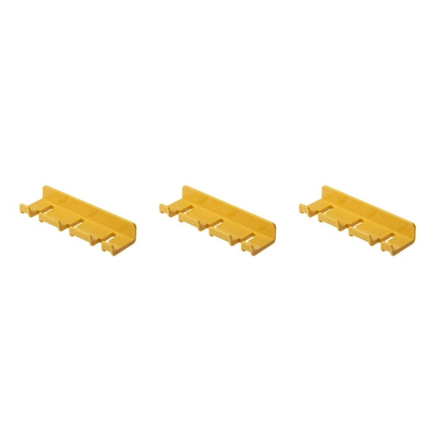 Bewildely Ganchos montados en la pared Soporte para pastas de a prueba de agua Alambres Estante de almacenamiento Puerta Colgador trasero Type1 NO1