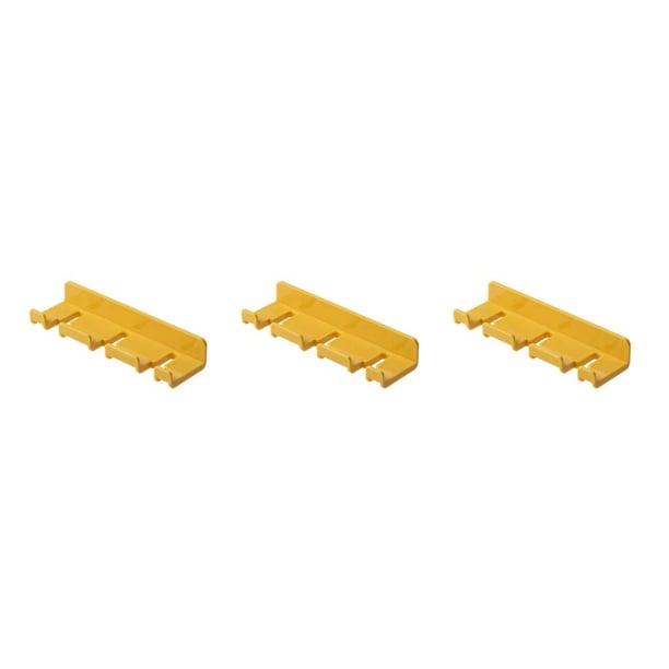 Inteprter Ganchos sin perforación montados en la pared Soporte impermeable Estante de almacenamiento de cables multifuncional Suministro de suspensión Type1 NO1 Inteprter CBP485729