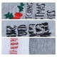thumbnail image 4 of Mujer Hombre Navidad Diseño Calcetines Novedad Navidad Calcetín única - Gris pálido Macarena Calcetines de algodón unisex, 4 of 6