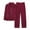 Wine, variant on Wide Leg Casual Sets For Women Petite Casualwear Sets Boho Outfits For Women 2024 Women Tracksuit Set 2 Piece Red M