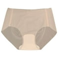 thumbnail image 2 of Puntoco Bragas para mujer de cintura alta, grandes, cómodas, lisas, de moda, de cintura media, 2 of 4