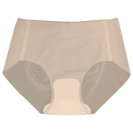 Scyoekwg Womens Underwear Cotton High Waisted Underwear Stretchy Comfort Solid Color Ladies Underpants Hipster Panties Knickers Underpants(Pink M)