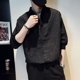 thumbnail image 4 of Camisas de hombre Camisas gráficas de media manga para hombre Blancas Novedades en moda 2024 Xxl Elegantes con mangas Tops Trendyol S Normal Social I, 4 of 5