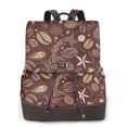 thumbnail image 1 of Balery Coffee and Flowers Mochila de Cuero para Mujeres, Gran Capacidad, Bolsa de Viaje Multifuncional, Mochila de Cuero y Bolsa de Hombro para Mujeres, 1 of 4