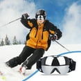 thumbnail image 1 of Hot6sl Ofertas de La Semana Gafas E Infiernos Doble Capa para Adultos, para Hombres y Mujeres, Grandes Gafas de Esquí Esféricas, Equipos para La Nieve, Gafas Quese Pueden Pegar para La Miopía, 1 of 6