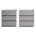 thumbnail image 4 of Fresca Lazzaro 60" Gray Free Standing Double Sink Modern Bathroom Cabinet, 4 of 5