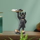 thumbnail image 3 of Escultura de perro Baoblaze resina con bandeja de almacenamiento, 3 of 8