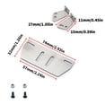 thumbnail image 1 of Reemplazo de la Placa de Patrón Protector Ajustable De Acero Delantero para Traxxas TRX4 AXIAL SCX10 1/10 PIZAS DE REALIZACIÓN DEL AUTOMÓVIL DE CONTRO, 1 of 7