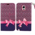 thumbnail image 1 of Galaxy Note 4 Case, SOGA® PU Leather Magnetic Flip Design Wallet Case for Samsung Galaxy Note 4 - Pink Leopard, 1 of 1