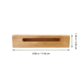 thumbnail image 2 of 1 Pce Instrument de Percussion en Bois Bloc de Rythme Musical Outil d'Enseignement de la Musique (Couleur Bois), 2 of 8