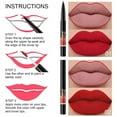 Rose Makeup Lip Color Studio 666 Lip Pencils Sandstorm Lipstick Double