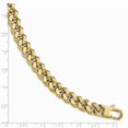 thumbnail image 3 of 14K Yellow Gold bracelet Men's 8 in 8.5mm Beveled Curb, 3 of 3