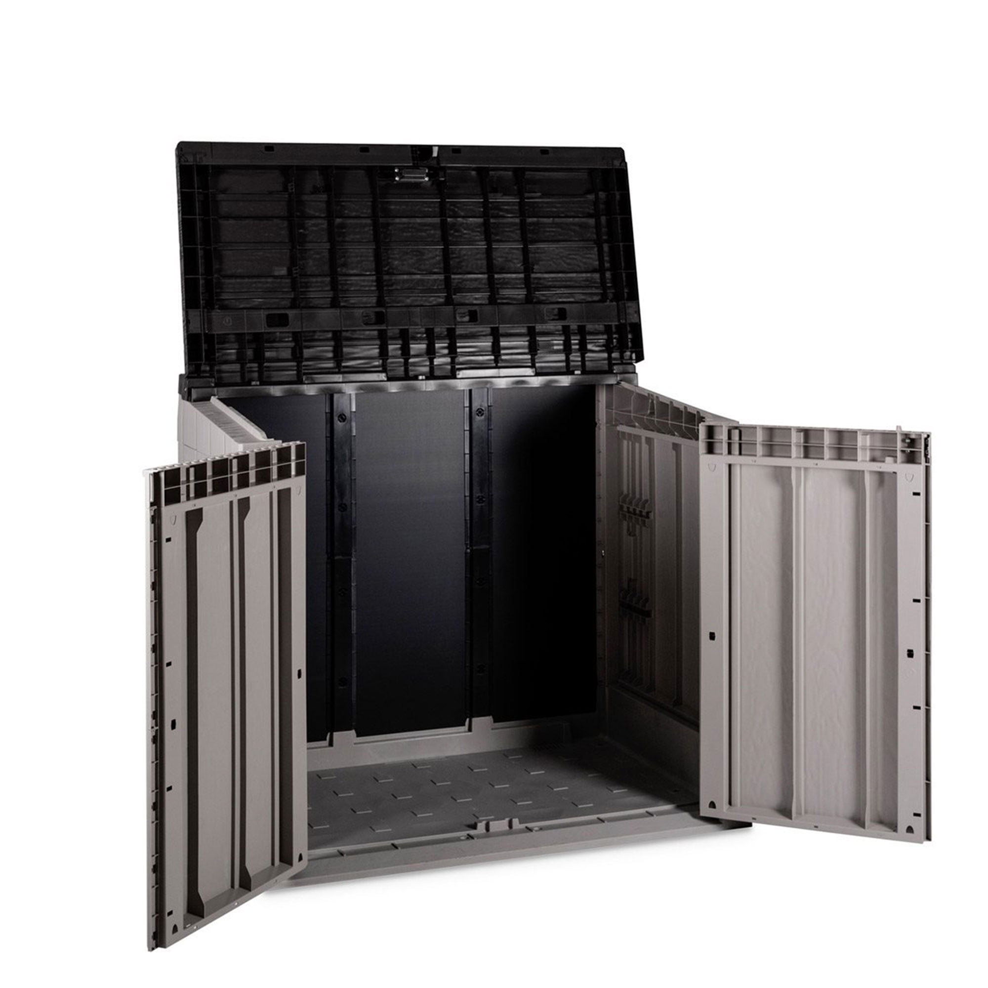 Toomax Stora Way All Weather XL 5' x 3' Storage Shed Cabinet, Taupe