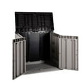 thumbnail image 6 of Toomax Stora Way All Weather XL 5' x 3' Storage Shed Cabinet, Taupe, 6 of 11