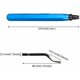 thumbnail image 3 of ZHAOCHENG Herramienta desbarbadora, removedor de rebabas con 10 cuchillas de repuesto de acero BS1010, cuchillas desbarbadoras giratorias de 360°, herramienta práctica para aluminio, impresión 3D, cob, 3 of 5