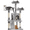 Light Gray, variant on Alden Design 72″ H Multi-Level Large Cat Tree with 2 Cozy Perches for Medium Cats, Dark Gray