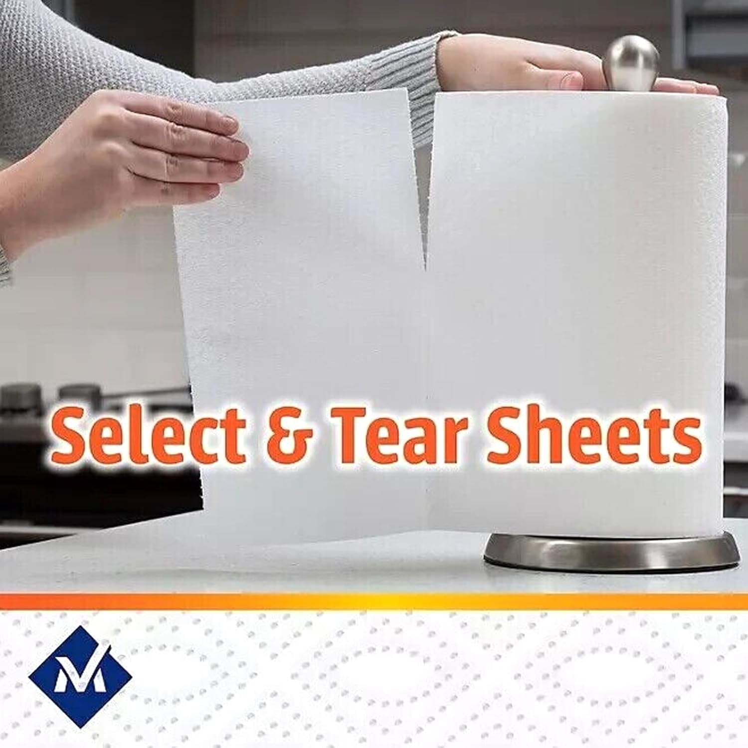 Super Premium Paper Towels, 15 Rolls, 150 Sheets Per Roll (Pack of 2)