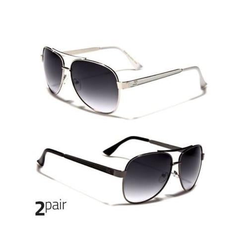 Sunny Shades 2 Pair Retro Men 80s Fashion Aviator Sunglasses Black Vintage Glasses Gunmetal C Walmart Com Walmart Com 2 pair retro men 80s fashion aviator sunglasses black vintage glasses gunmetal c