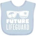 thumbnail image 3 of Inktastic Future Lifeguard Sunglasses Boys or Girls Baby Bib, 3 of 4