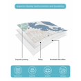 thumbnail image 5 of Quilts Full Size, Coastal Seahorse Soft Comforter Bedding Set for Bed, Nautical Beach Ocean Shells Starfish Lightweight Quilted Bedspread with Pillow Cover(2 Pieces) for All Season, 78x90 Inch, 5 of 6