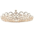 thumbnail image 1 of Bridal Crown Baroque Rhinestone Crown Party Crown Women Crown Headpiece for Wedding, 1 of 9