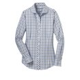 thumbnail image 2 of RH75 Red House Ladies' Dress Shirt Tricolor Check Non-Iron Shirt, 2 of 3