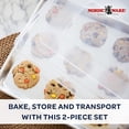 thumbnail image 2 of Nordic Ware Natural Aluminum Commercial Baker's Half Sheet with Lid, 2 of 7