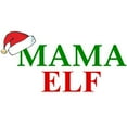 thumbnail image 3 of CafePress - MAMA ELF Pajamas - Women's Light Pajamas, 3 of 4