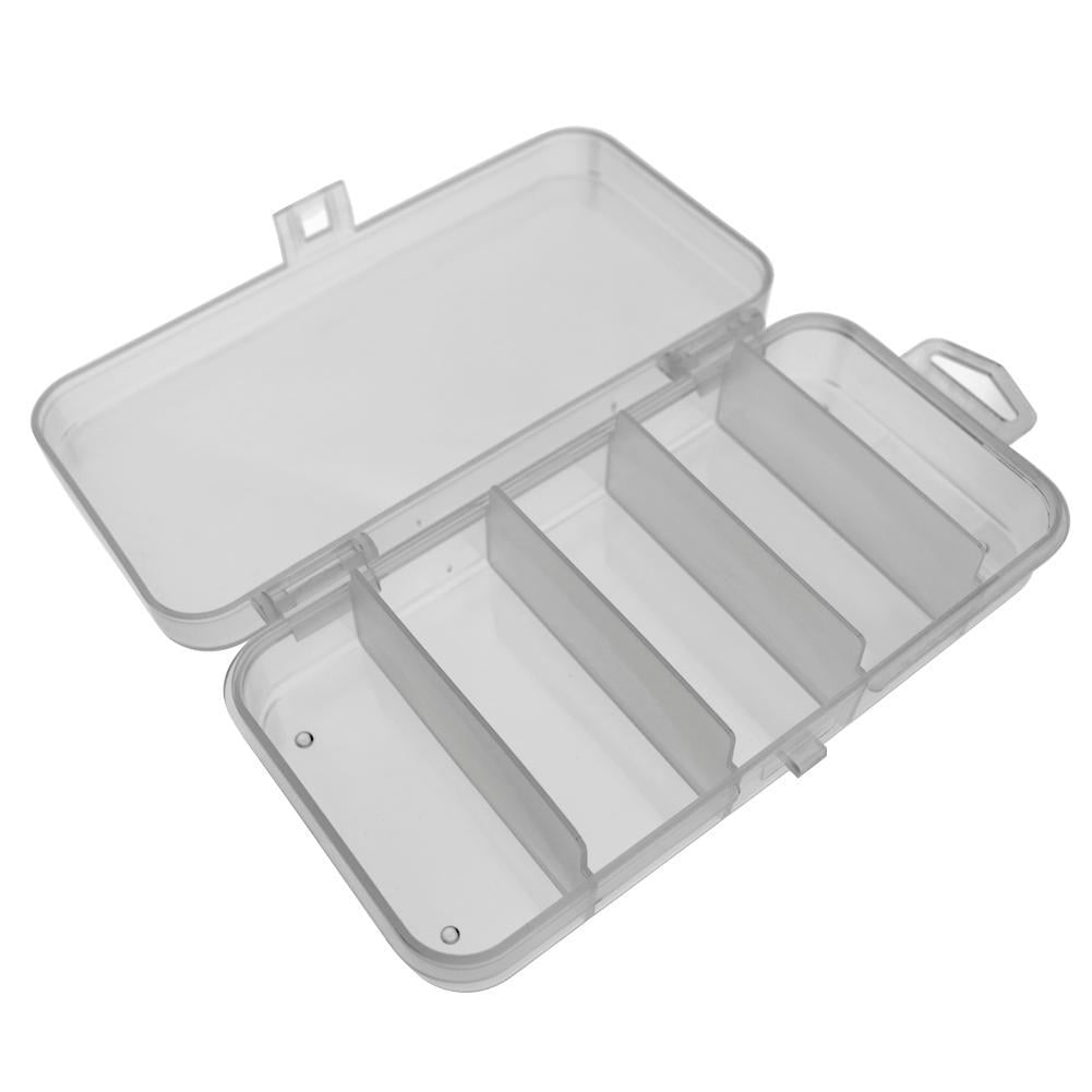 Plastic Fishing Lure Fish Hook Bait Storage Tackle Box Case Container Organizer 
