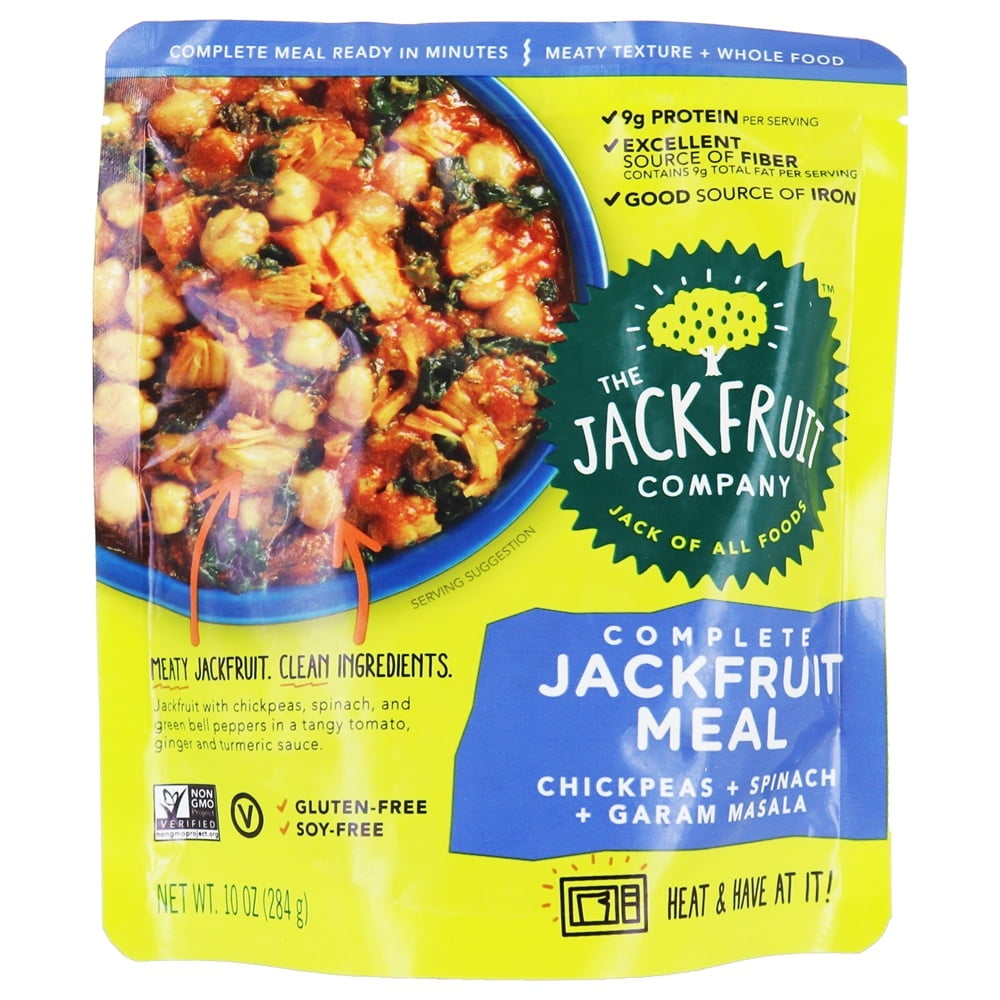 The Jackfruit Company Complete Jackfruit Meal Chickpeas + Spinach