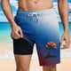 thumbnail image 3 of Pantalones Cortos Casuales para Hombre Imprimir con Bolsillos Pantalones de Playa de Cintura Elástica, Pantalones Cortos de Cintura Elástica para Hombre, 3 of 5