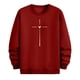 thumbnail image 5 of Ceisia Men Casual Fashion Print Round Neck Pullover Long Sleeve Sweatshirt Gift, 5 of 6