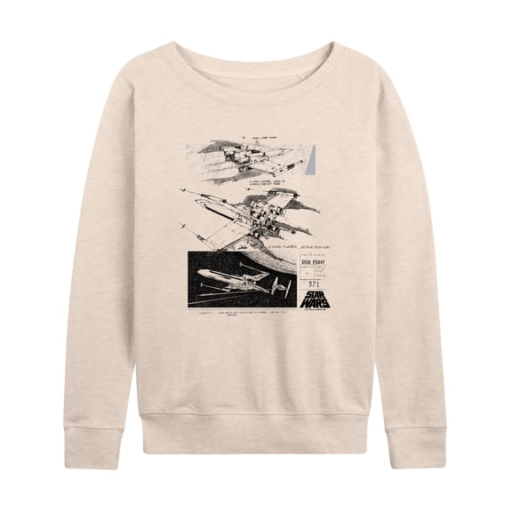 Star Wars - X-Wing Concept - Women's French Terry Pullover Sweatshirt