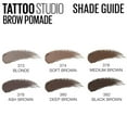 thumbnail image 7 of Maybelline Tattoo Studio Brow Pomade Long Lasting Buildable Eyebrow Makeup, Medium Brown, 7 of 7