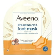 Aveeno Repairing Cica Foot Mask Slippers -- 1 Pair