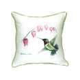 thumbnail image 1 of Betsy Drake Hummingbird Extra Large 22 X 22 Indoor / Outdoor Pillow, 1 of 1